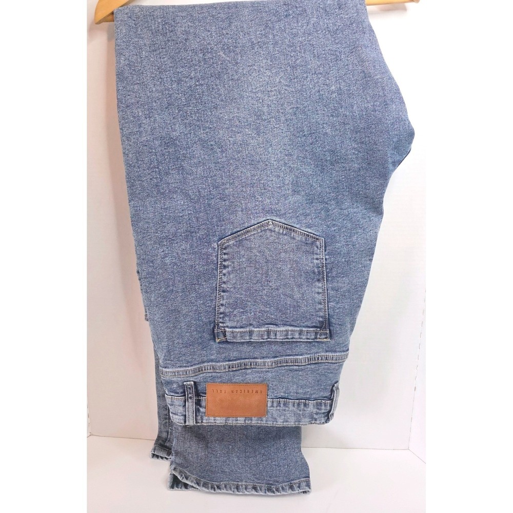 American Tall Mason Semi Relaxed Jeans 42x38 Vintage Faded Blue AM-PJ-10157 Mens